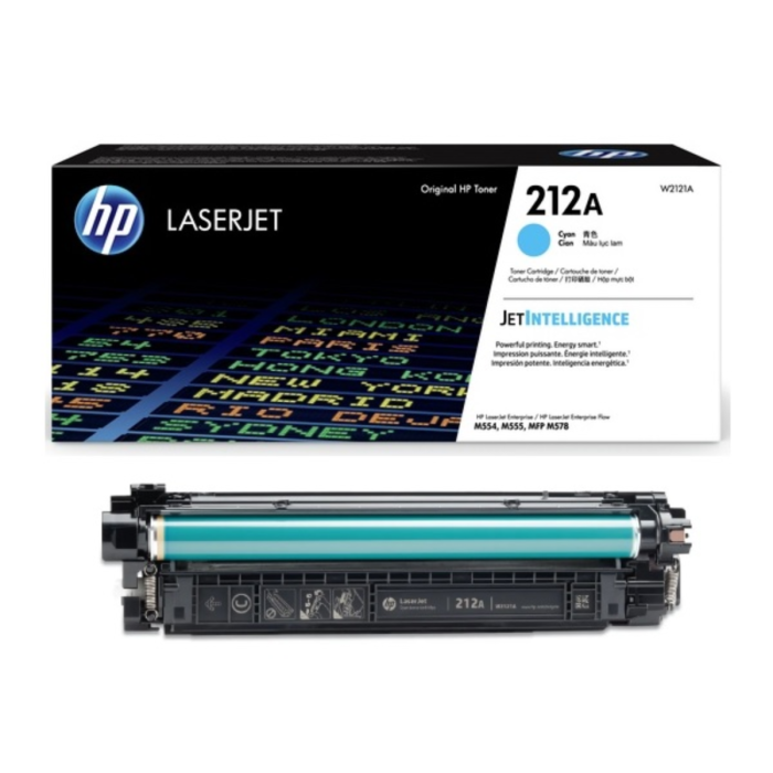 Cartucho de Toner HP 212A LaserJet Cian Original