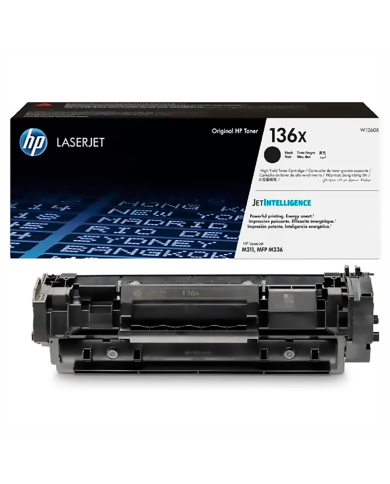Cartucho de Toner HP 136X LaserJet Negro Original