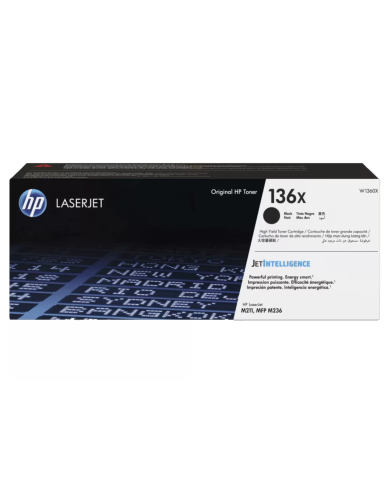 Cartucho de Toner HP 136X LaserJet Negro Original