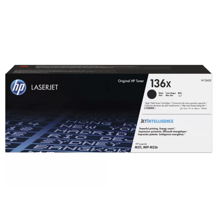 Cartucho de Toner HP 136X LaserJet Negro Original