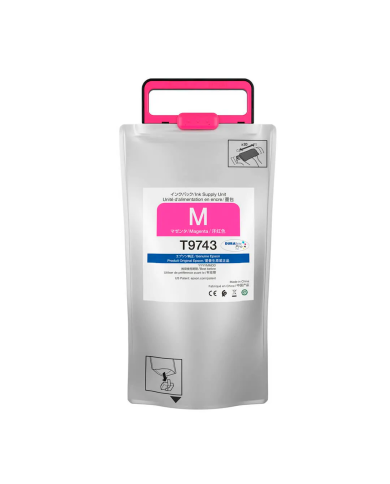 Bolsa de Tinta Magenta Epson T974 DURABrite Pro, Extra Alta Capacidad