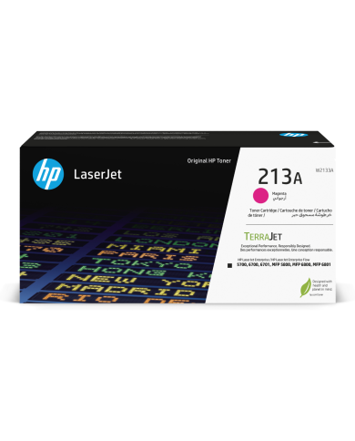 Cartucho de Toner HP 213A LaserJet Magenta Original