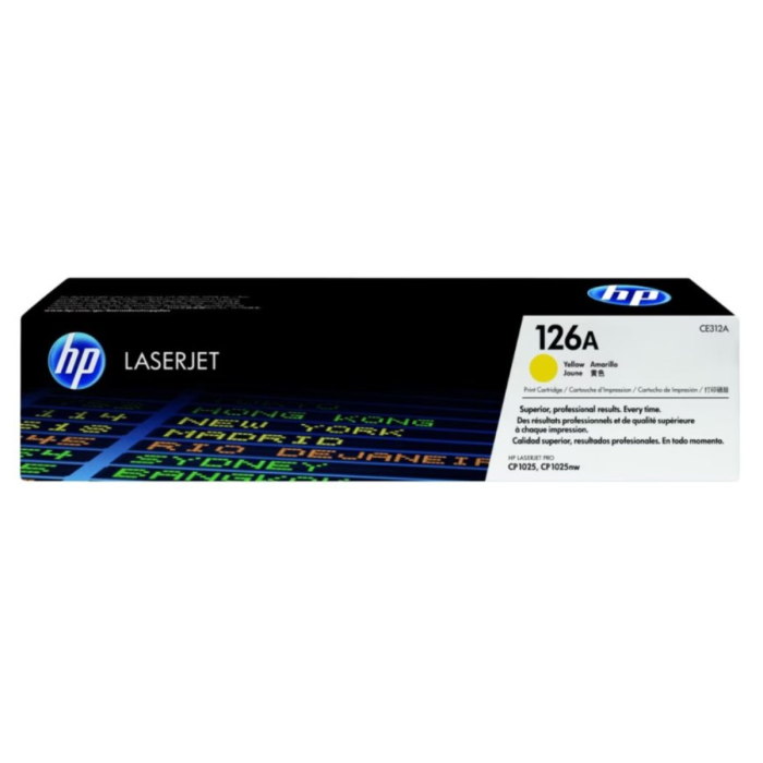 Cartucho de Toner HP 126A LaserJet Pro Amarillo Original