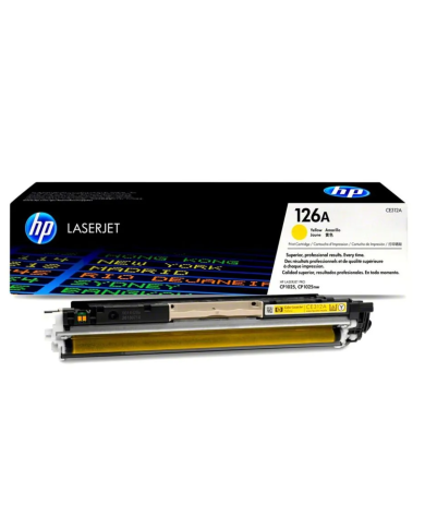 Cartucho de Toner HP 126A LaserJet Pro Amarillo Original