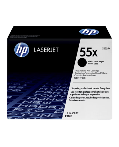 Cartucho de Toner HP 55X LaserJet Negro Original