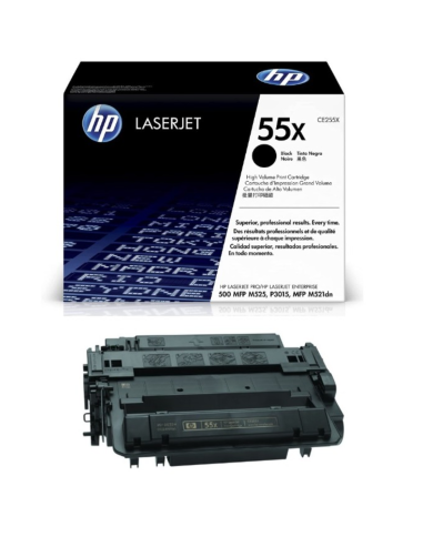 Cartucho de Toner HP 55X LaserJet Negro Original