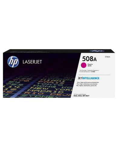 Cartucho de Toner HP 508A LaserJet Magenta Original