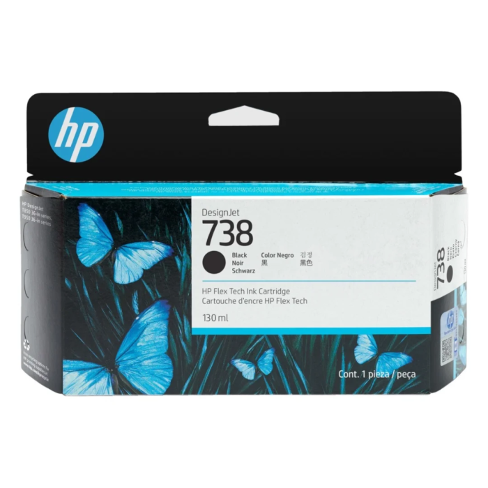 Cartucho de tinta HP DesignJet Negro Original, 130ml