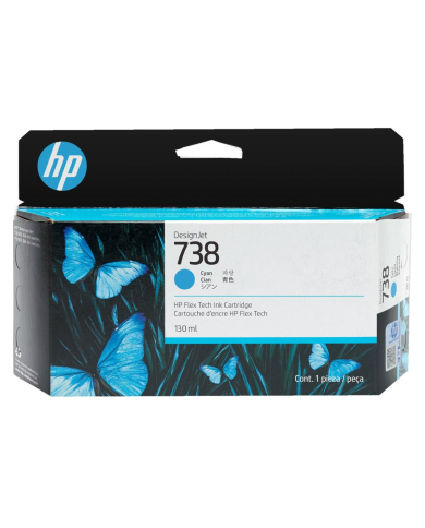 Cartucho de tinta HP DesignJet Cian Original,130ml