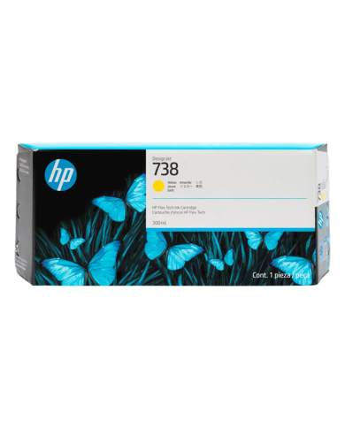 Cartucho de tinta HP DesignJet Amarillo Original, 300ml