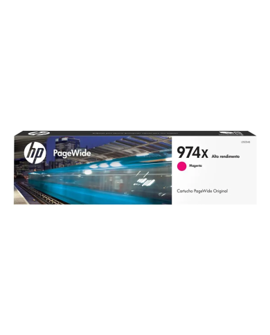 Cartucho de tinta HP 974X PageWide Magenta Original