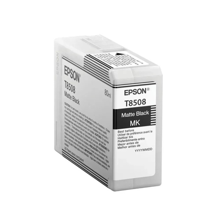 Cartucho de Tinta Original Epson T850 UltraChrome Negro Matte 80 ml