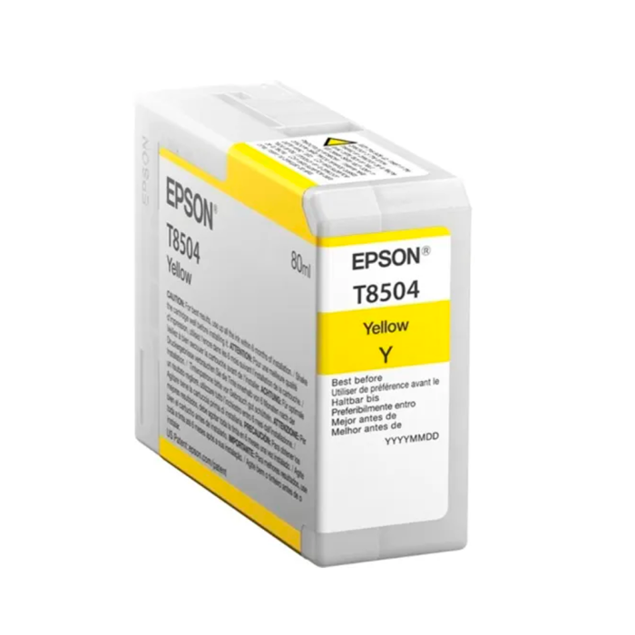 Cartucho de Tinta Original Epson T850 UltraChrome Amarillo 80 ml