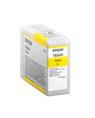 Cartucho de Tinta Original Epson T850 UltraChrome Amarillo 80 ml
