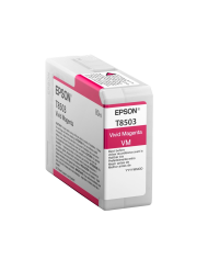 Cartucho de Tinta Original Epson T850 UltraChrome Magenta 80 ml