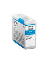 Cartucho de Tinta Original Epson T850 UltraChrome Cian 80 ml