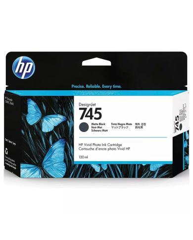 Cartucho de tinta HP 745 DesignJet Negro Fotográfico Original, 300ml