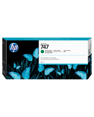 Cartucho de tinta HP 747 DesignJet Azul Cromático Original, 300ml