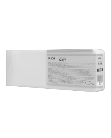 Cartucho de Tinta Original Epson T636 Negro Claro 700 ml