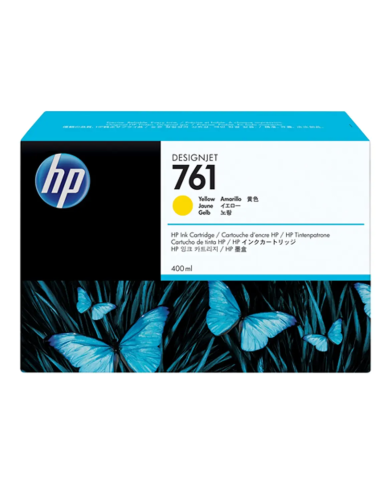 Cartucho de tinta HP 761 DesignJet Amarillo Original, 400ml