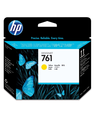 Cabezal de tinta HP 761 DesignJet Amarillo Original
