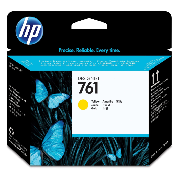 Cabezal de tinta HP 761 DesignJet Amarillo Original