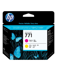 Cartucho de tinta HP 771 DesignJet Magenta claro y Cian claro Original
