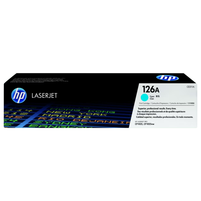 Cartucho de Toner HP 126A LaserJet Cian Original