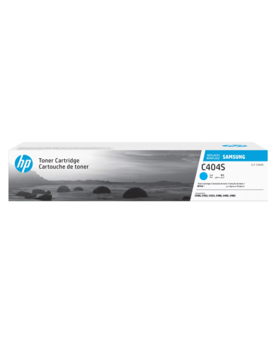 Cartucho de Toner HP Samsung CLT-C404S Cian Original