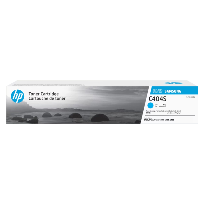 Cartucho de Toner HP Samsung CLT-C404S Cian Original