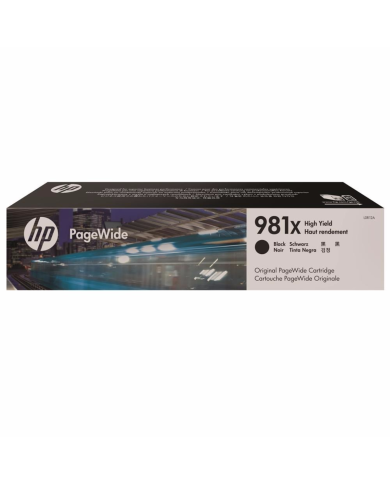 Cartucho de tinta HP PageWide 981X  Negro Original