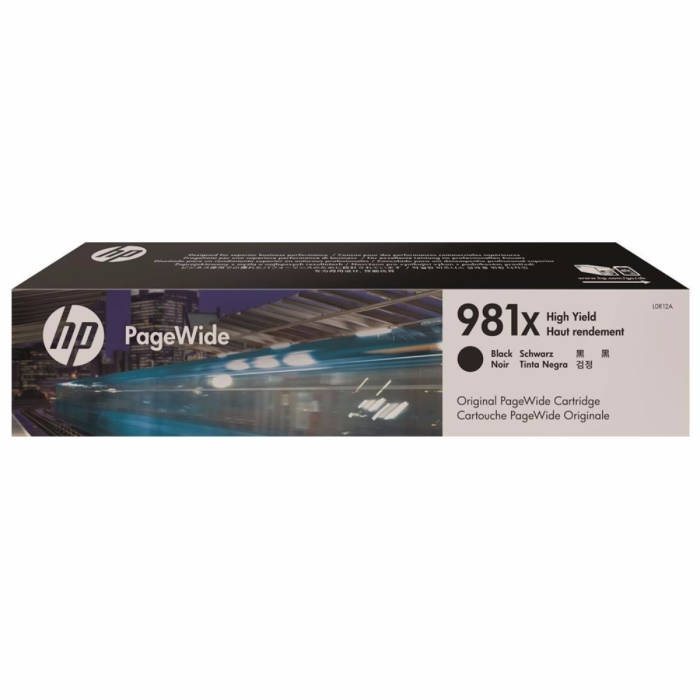 Cartucho de tinta HP PageWide 981X  Negro Original