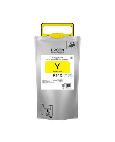 Bolsa de Tinta Epson R14X Amarillo, Alta capacidad