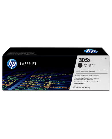 Cartucho de Toner HP 305X LaserJet Pro Negro Original