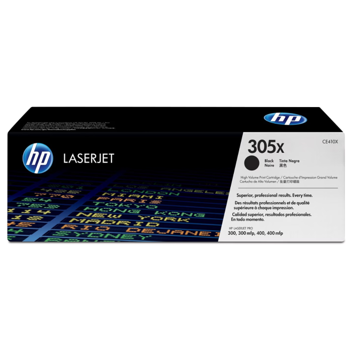 Cartucho de Toner HP 305X LaserJet Pro Negro Original