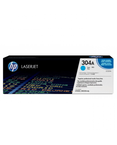Cartucho de Toner HP 304A LaserJet Cian Original