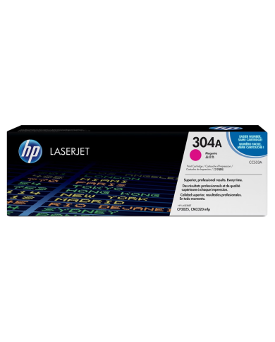 Cartucho de Toner HP 304A LaserJet Magenta Original