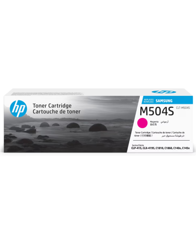 Cartucho de  Toner HP Samsung CLT-M504S Magenta Original