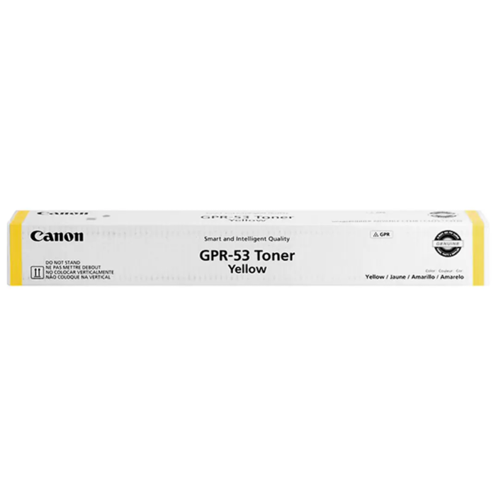 Cartucho de Toner Canon GPR-53 Amarillo, Rinde 19000 Páginas