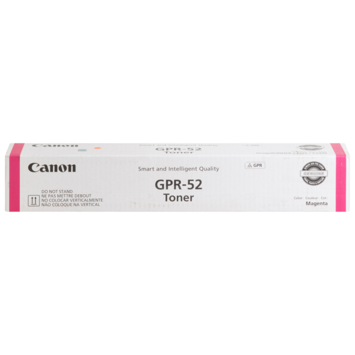 Cartucho de Toner Canon GPR-52 Magenta, Rinde 11500 Páginas