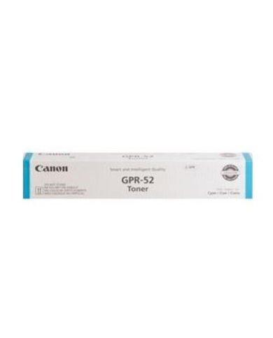 Cartucho de Toner Canon GPR-52 Cian, Rinde 11500 Páginas