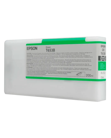 Cartucho de Tinta Original  Epson Ultrachrome HDR Ink T653 Verde 220 ml