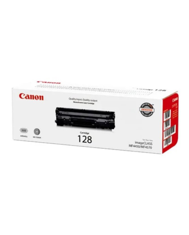 Cartucho de Toner Canon 128 Negro, Rinde 2100 Páginas