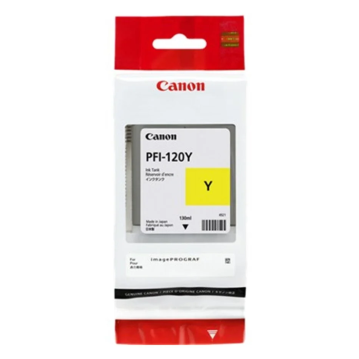 Cartucho de tinta Canon  PFI-120 Amarillo, 130ml