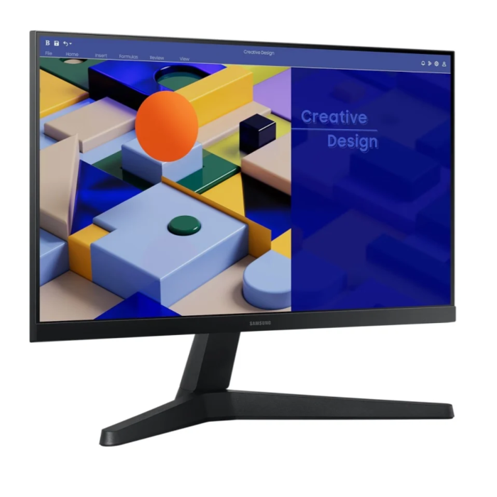 Monitor plano Samsung 22" IPS, 75 Hz, 5ms, 1920x1080