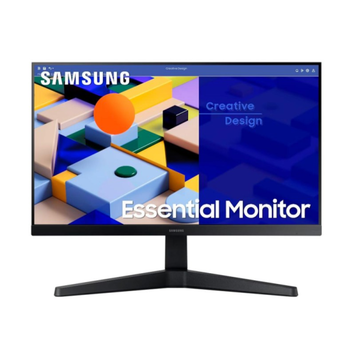 Monitor plano Samsung 22" IPS, 75 Hz, 5ms, 1920x1080
