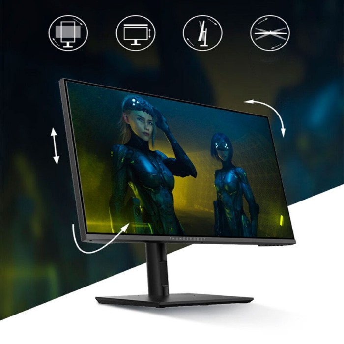 Monitor Gamer Thunderobot 24" VA, 60Hz, 1ms, 1920 × 1080
