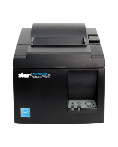 Star Micronics TSP143IIILAN, Impresora de Tickets, Térmica Directa, Alámbrico, USB 2.0, Gris