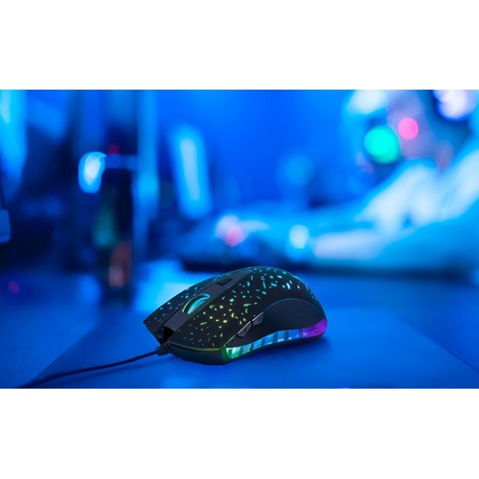 Mouse Gamer Xtech Ophidian 6 botones 7 colores