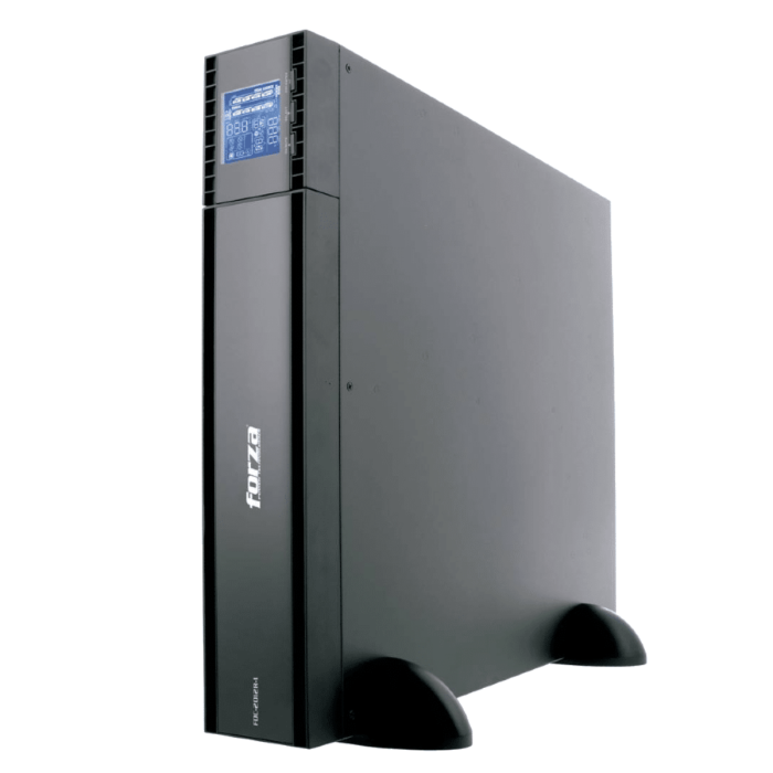 UPS en línea Forza, 2000VA/2000W, 9 salidas IEC, LCD, torre/bast-220V